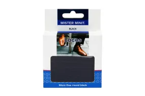 90cm Fine Round Black Laces