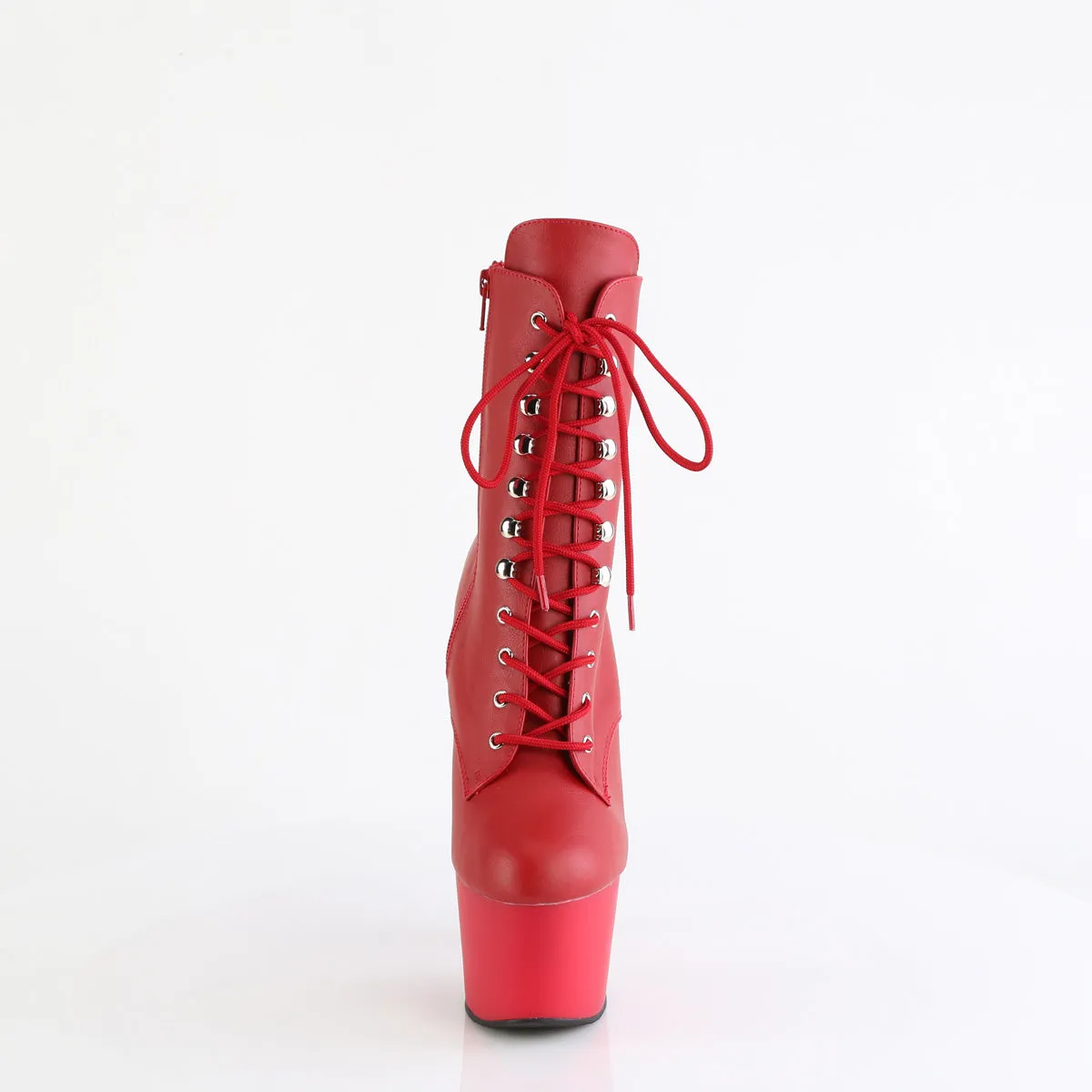 Adore-1020 Red PU Boots