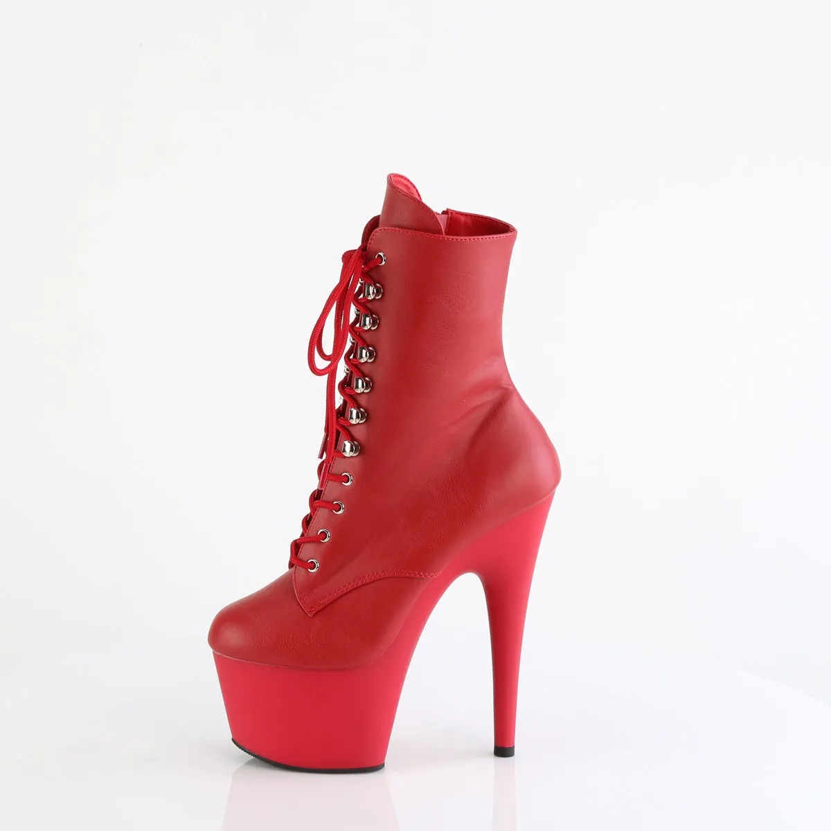 Adore-1020 Red PU Boots
