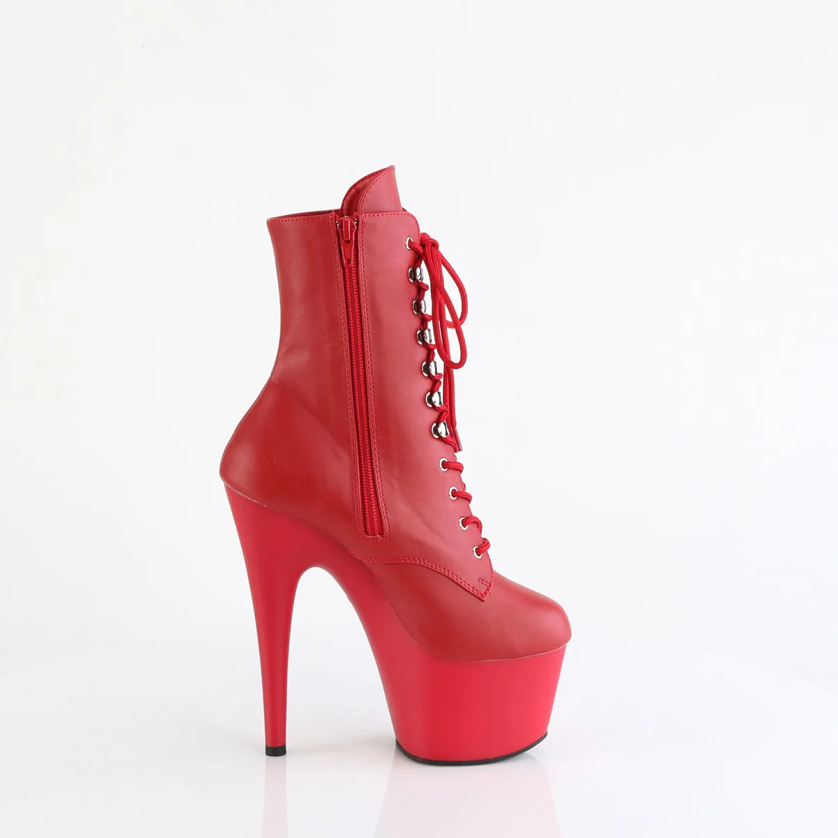 Adore-1020 Red PU Boots