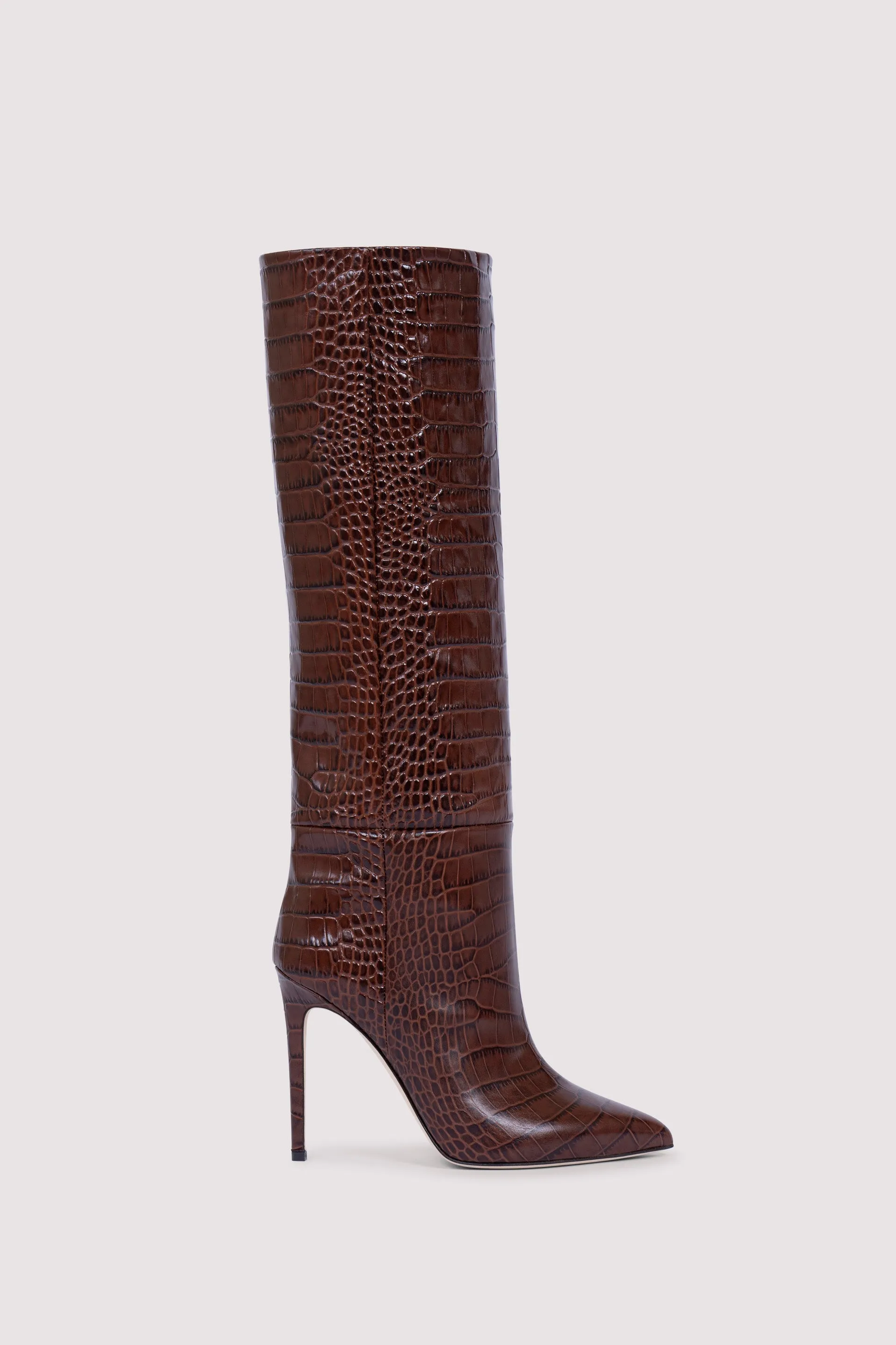 Brown 105 Stiletto Heel Boots