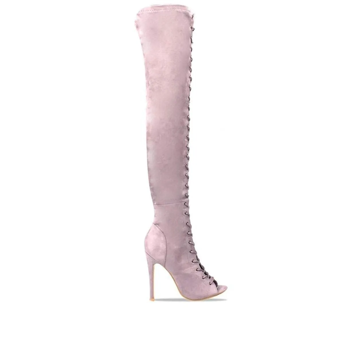 Camila Full Lace Up Over Knee Boot
