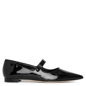 Campariflat patent black flats