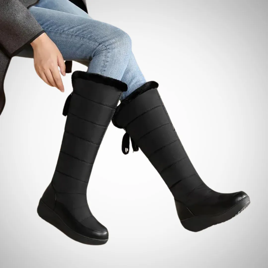 Carita Knee-High Leather Boots