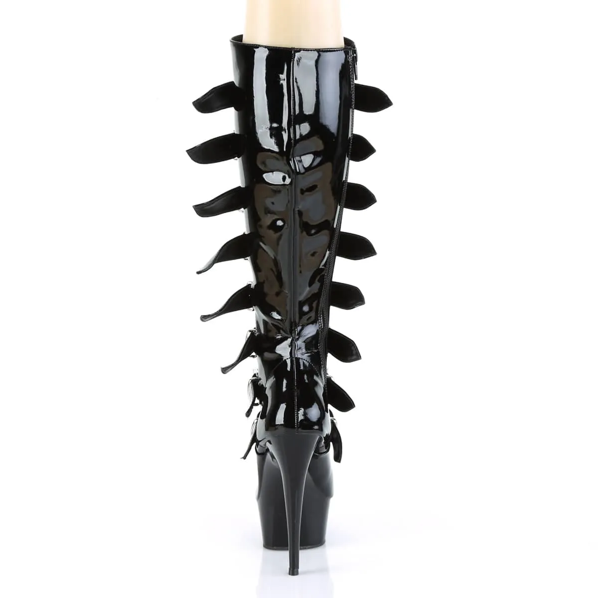DELIGHT-2049 Black Knee High Boots
