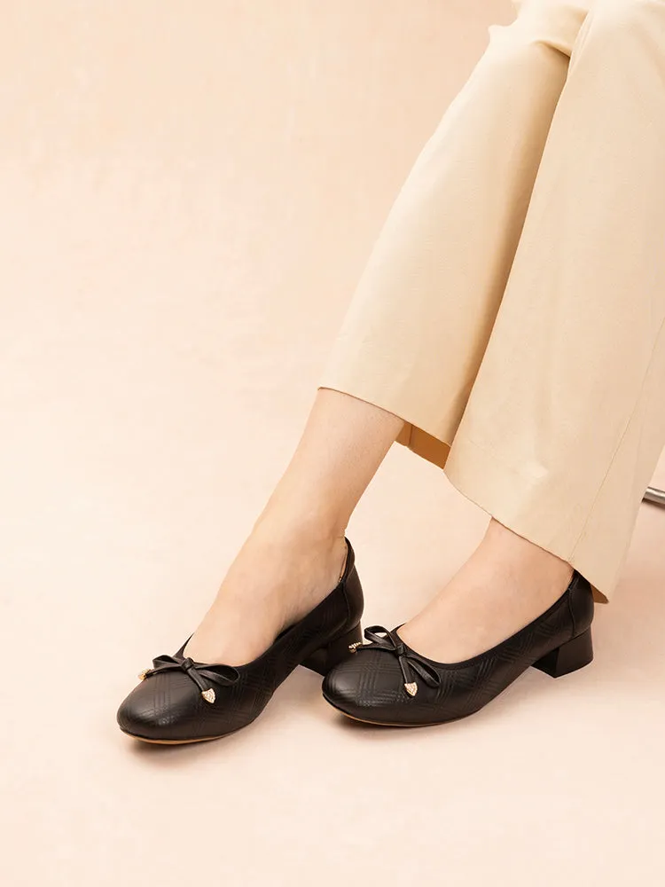 Hearts For You Low Block Heels