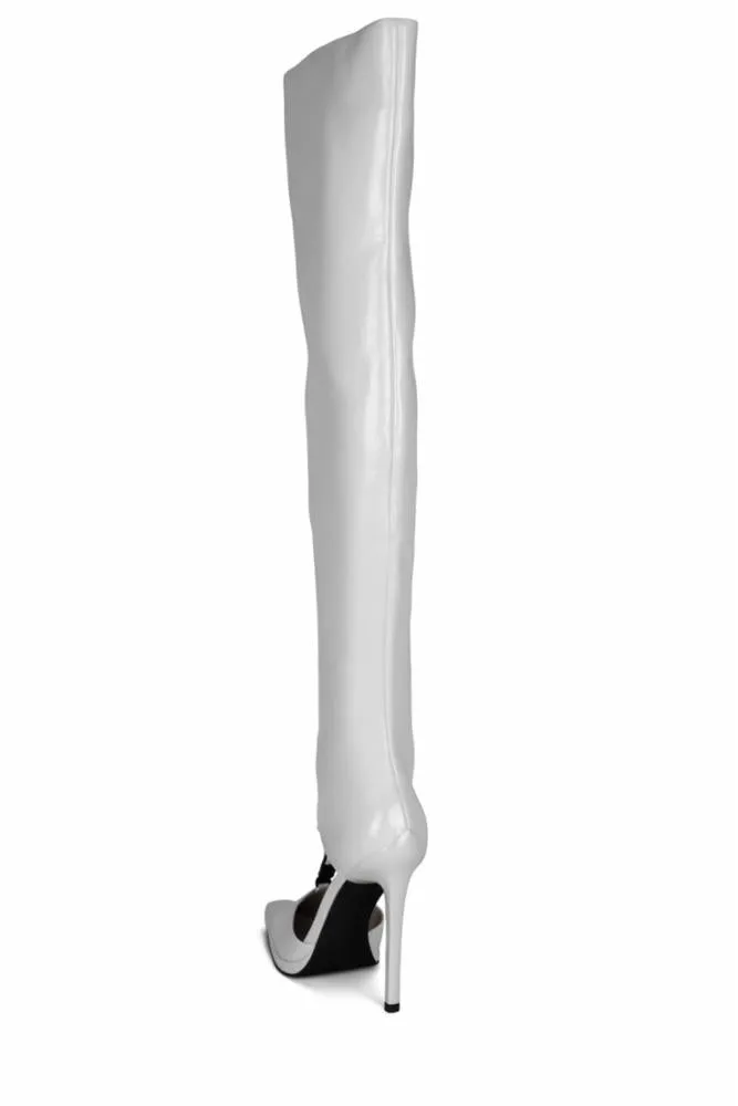 Jeffrey Campbell  Women's Vortexx White M