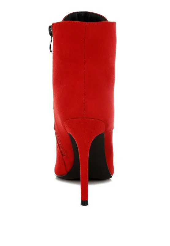 Lace Up Stiletto Boots