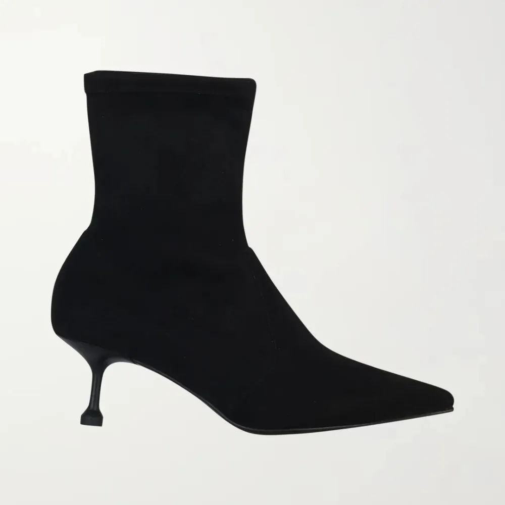 MARCH23 - LAARSJE - SYLVIE - BLACK SUEDE STRETCH