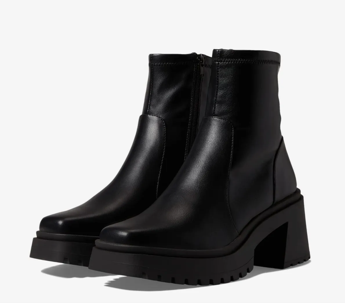 Round Toe Sock Like Ankle Bootie