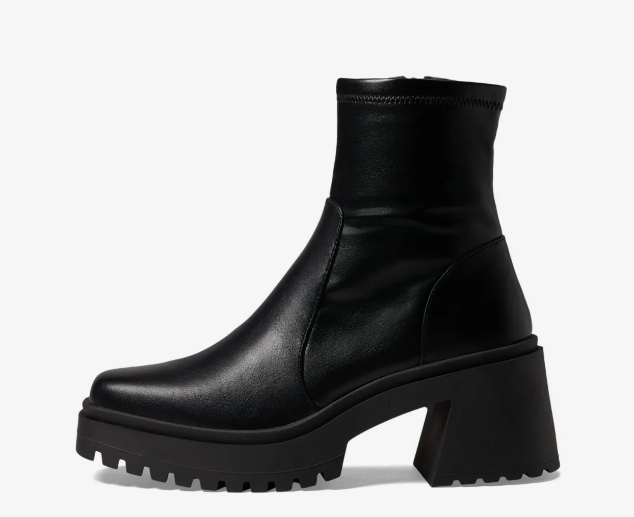 Round Toe Sock Like Ankle Bootie