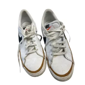 Rubynee Vintage y2k Nike Court Legacy NN White Sneakers-UK 5.5