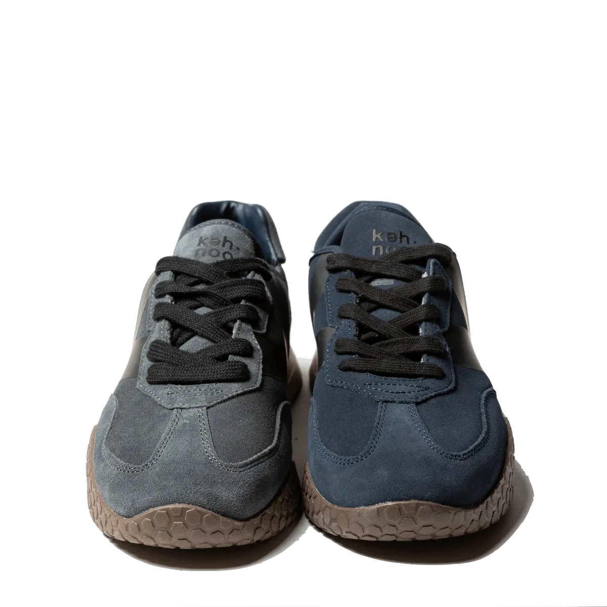 Sneaker Kehnoo Man Camoscio Dark Grey