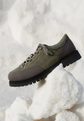 SUEDE SHOES WITH TRACK SOLES
