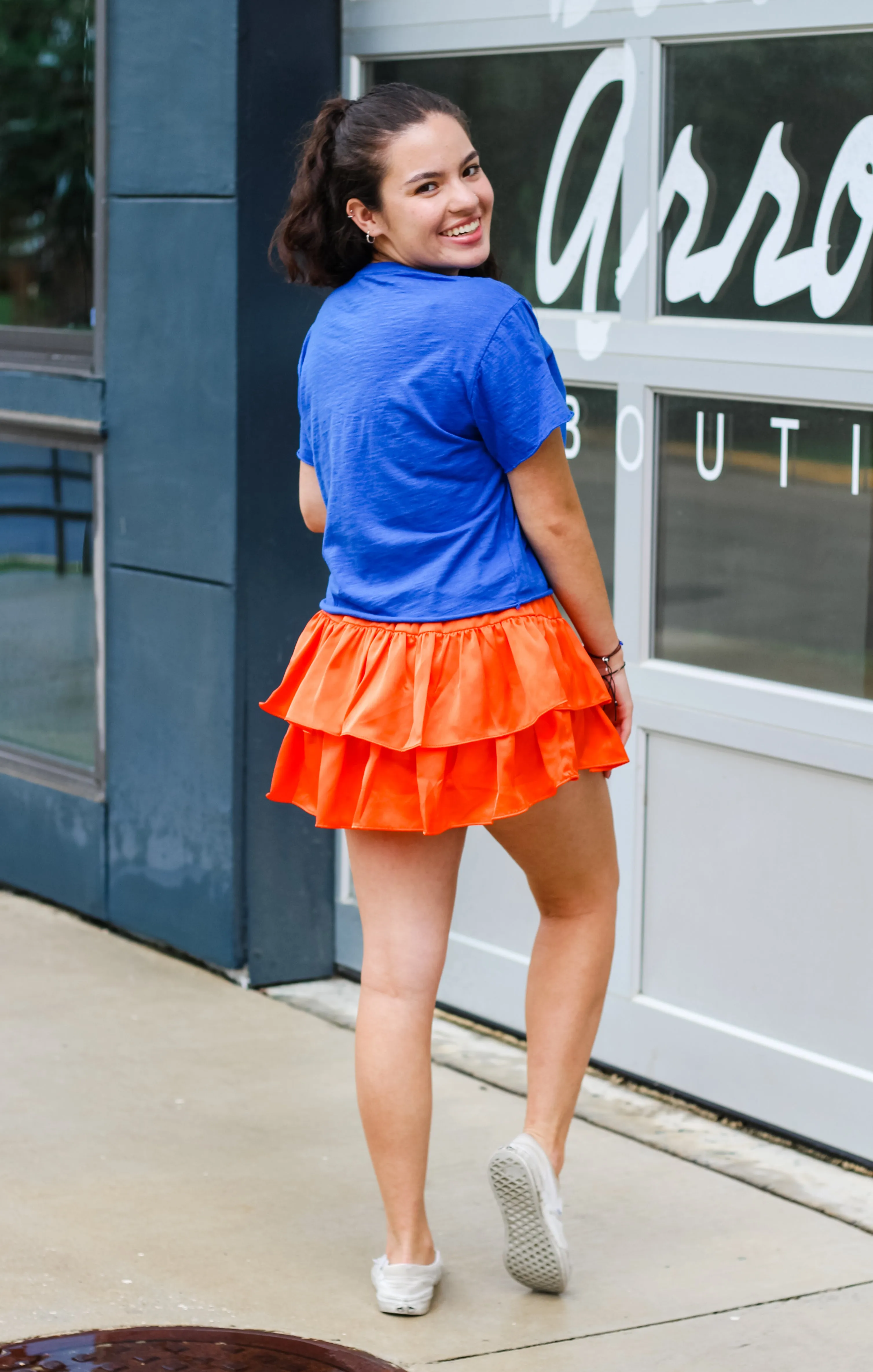 The Erin 1853 Florida Gators Cropped Tee